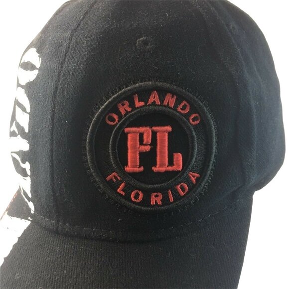 Orlando Florida Black Baseball Cap Snapback Adjustable Authentic Mens u - Picture 6 of 9